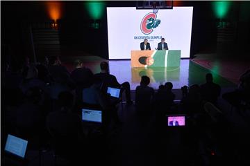 Konferencija za medije o projektu spajanja KK Cedevita i KK Olimpija