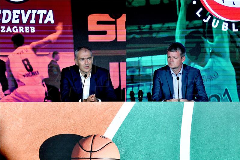 Konferencija za medije o projektu spajanja KK Cedevita i KK Olimpija