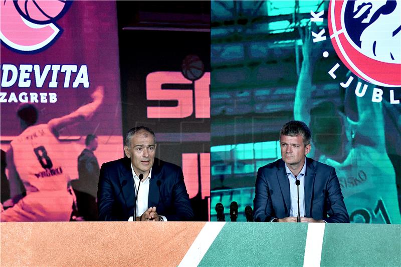 Konferencija za medije o projektu spajanja KK Cedevita i KK Olimpija