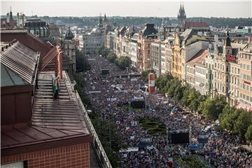 CZECH REPUBLIC GOVERNMENT PROTEST