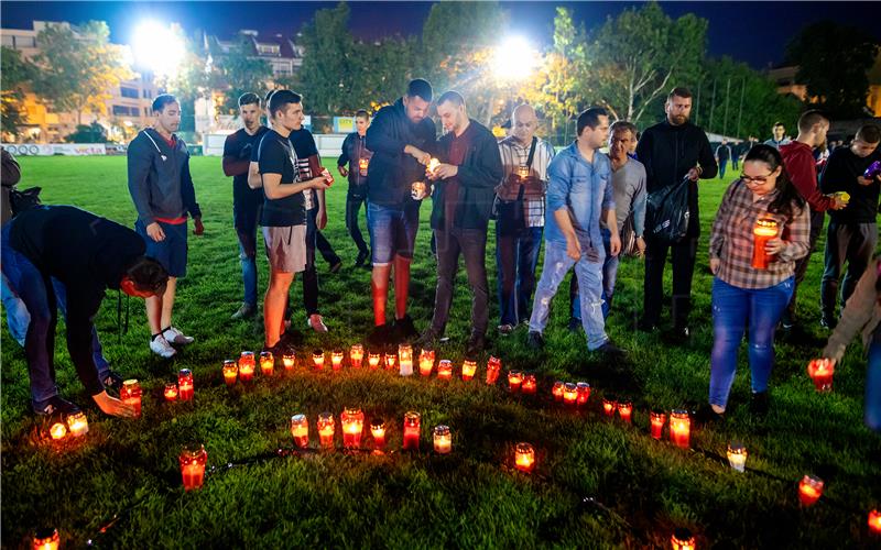 Navijači Hajduka odali počast Jurici Jerkoviću