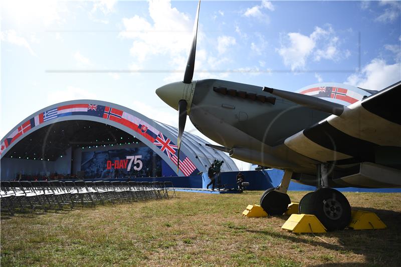 BRITAIN WORLD WAR II D DAY ANNIVERSARY