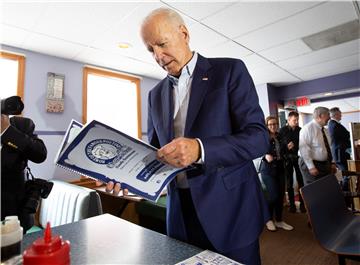 USA PRESIDENTIAL ELECTIONS CAMPAIGN BIDEN