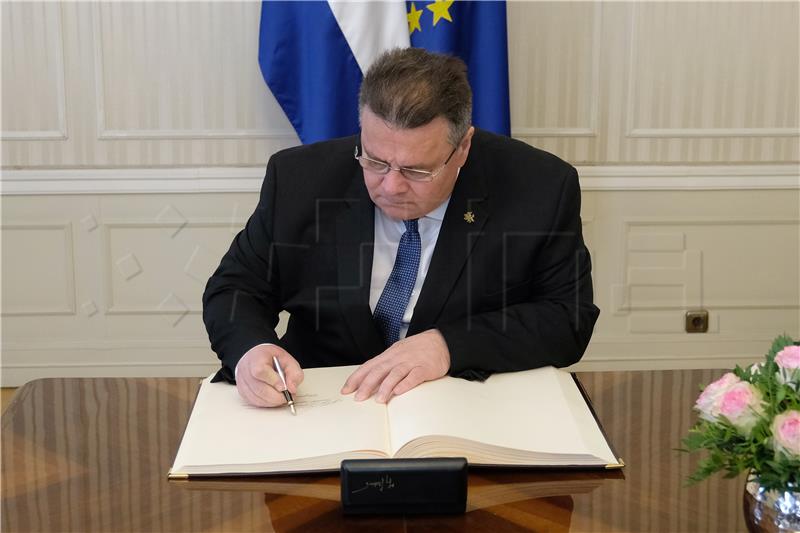 Plenković primio Linkevičiusa