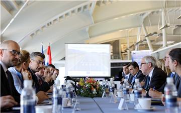 Plenković i Juncker u Zračnoj luci Dubrovnik