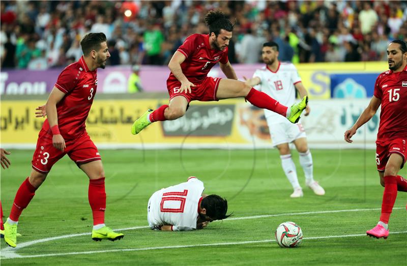 IRAN SOCCER FRIENDLY