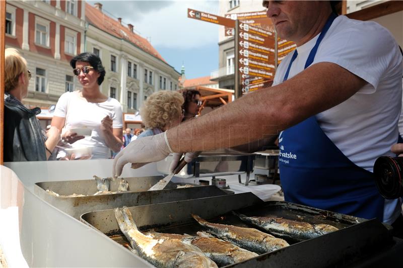 Croat annually eats only eight kilos of fish, including a kilo of freshwater fish