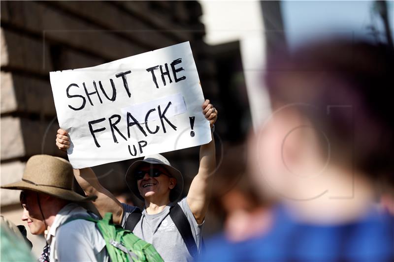 GERMANY FRACKING PROTEST