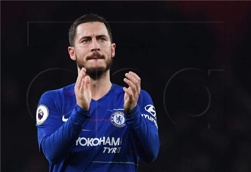 (FILE) BRITAIN SOCCER EDEN HAZARD