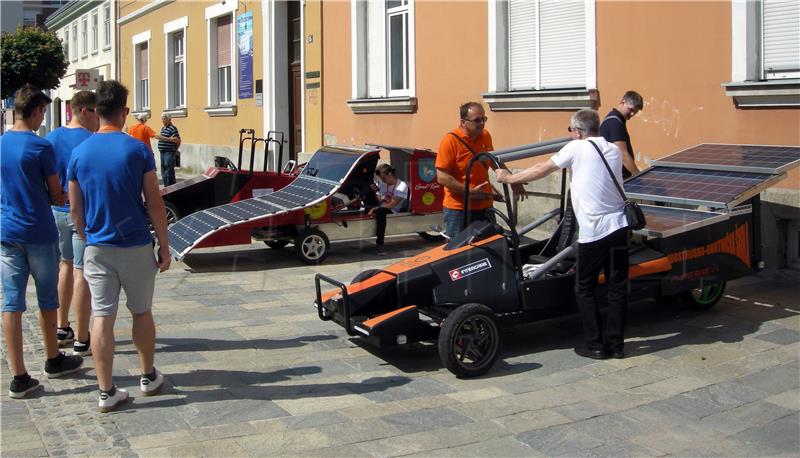 7th race of solar-powered cars held in Sisak 