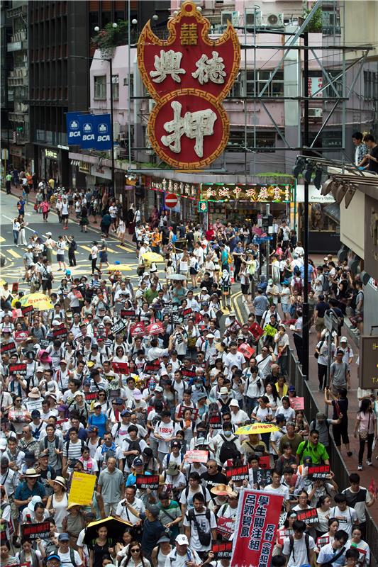 CHINA HONG KONG PROTEST EXTRADITION