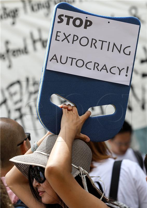 GERMANY CHINA HONG KONG PROTEST EXTRADITION