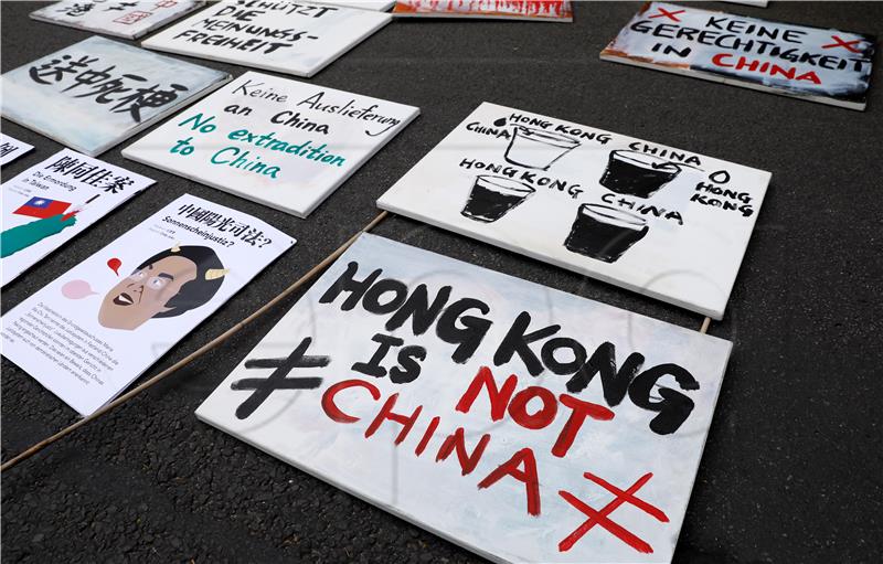 GERMANY CHINA HONG KONG PROTEST EXTRADITION