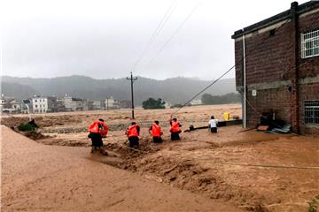 CHINA FLOOD RESCUE