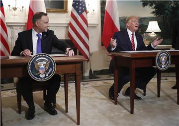 USA POLAND TRUMP DUDA