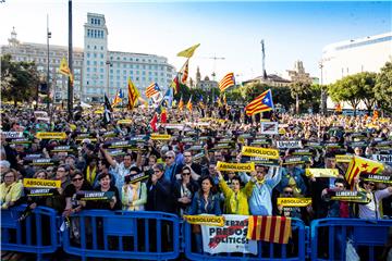 SPAIN CATALONIA PROTEST