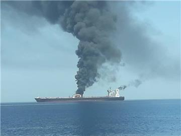 AT SEA OMAN CRUDE OIL TANKER