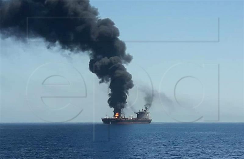 AT SEA OMAN CRUDE OIL TANKER