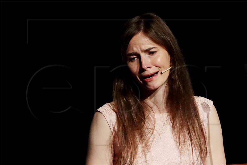 "To što sam nedužna nije me spasilo", kaže Amanda Knox u Italiji