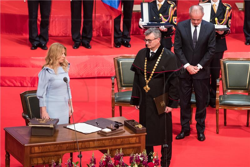 SLOVAKIA PRESIDENTIAL INAUGURATION