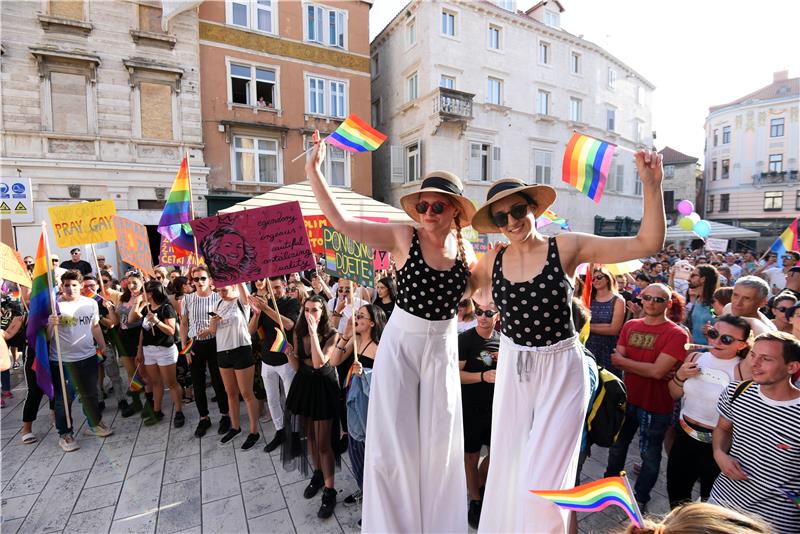 Održana parada ponosa u Splitu