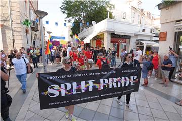  About 300 take part in LGBT parade in Split