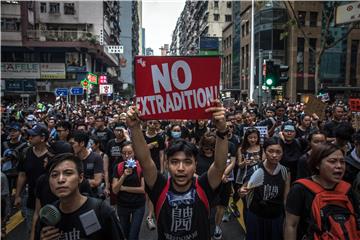 CHINA HONG KONG EXTRADITION BILL PROTEST