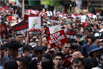 CHINA HONG KONG EXTRADITION BILL PROTEST