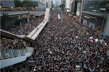 CHINA HONG KONG EXTRADITION BILL PROTEST