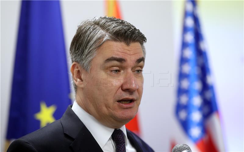 Bernardic says Zoran Milanovic is SDP's candidate for head of state