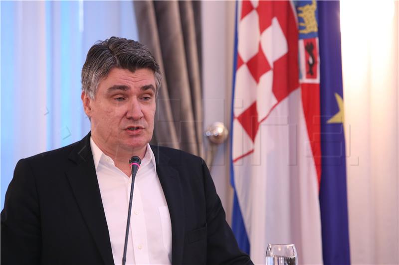 Milanovic: If I succeed in being a president with character, Croatia will be a country with a position