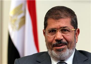 (FILE) EGYPT OUSTED PRESIDENT MORSI DIES