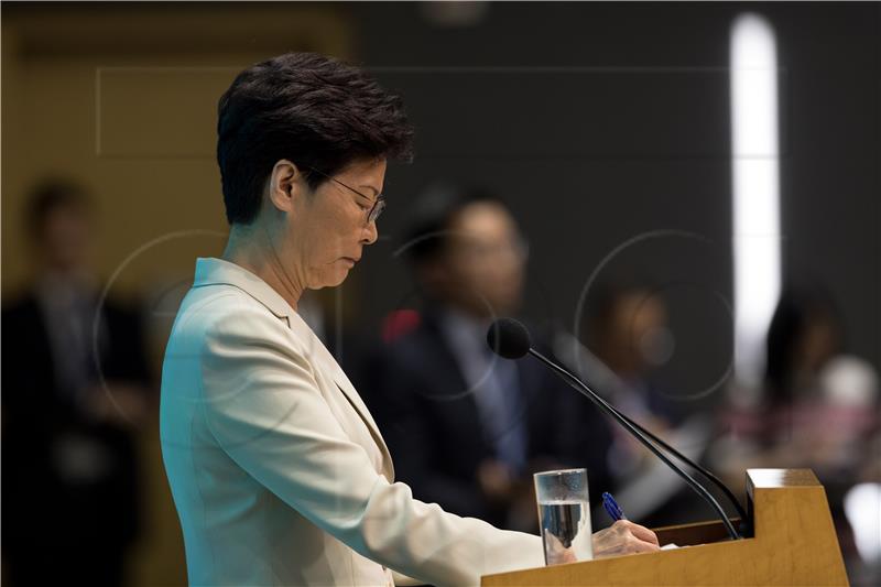 CHINA HONG KONG EXTRADITION BILL