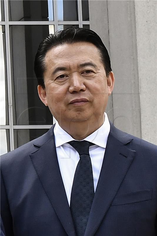 (FILE) CHINA INTERPOL MENG HONGWEI