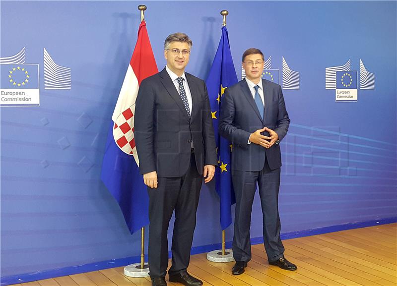 Plenkovic expects Croatia to enter eurozone waiting room in about a year