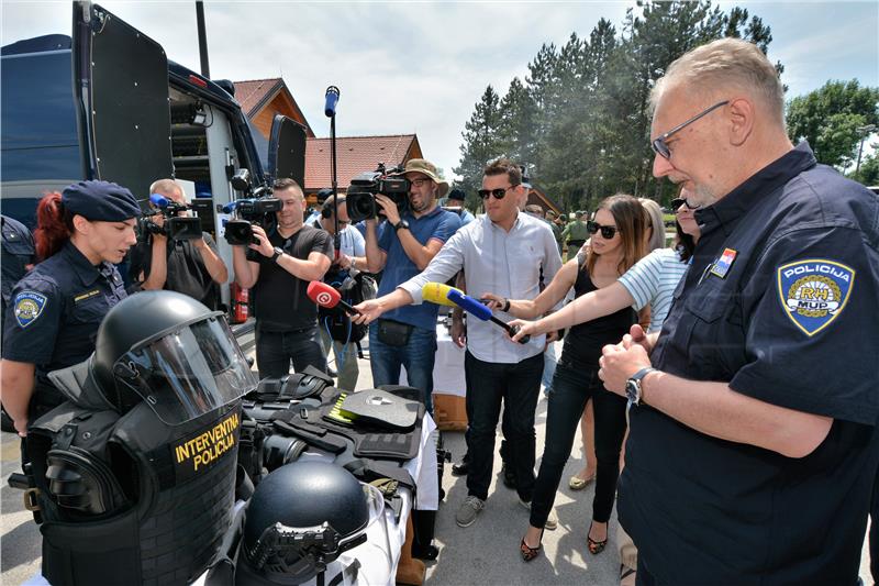 Božinović obišao jedno od ključnih mjesta za zaštitu vanjske granice EU