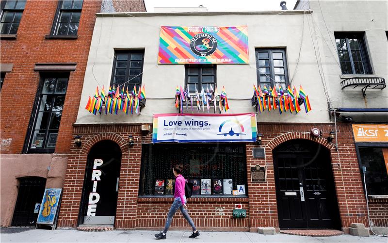 USA NEW YORK STONEWALL UPRISING 50th ANNIVERSARY