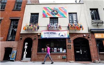 USA NEW YORK STONEWALL UPRISING 50th ANNIVERSARY