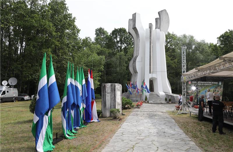 Sisak: Obilježavanje Dana antifašističke borbe u Spomen parku Brezovica