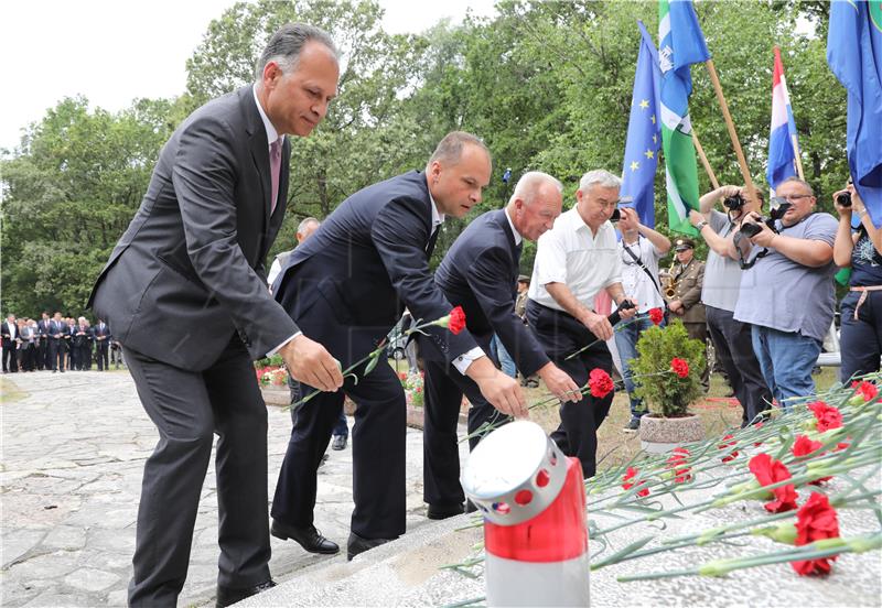 Anti-Fascist Struggle Day commemorated in Brezovica near Sisak