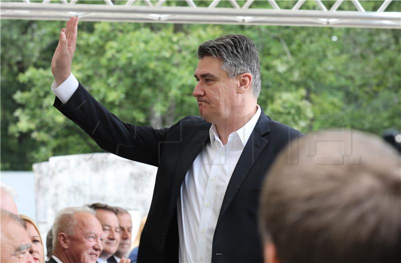 Milanovic in Brezovica: I'm here because of my friends and people who care about anti-fascism