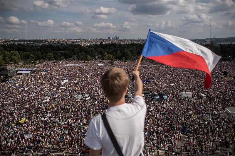 CZECH REPUBLIC GOVERNMENT PROTEST