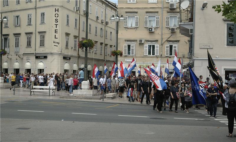 Mimohod hrvatskog ponosa i slave u Rijeci