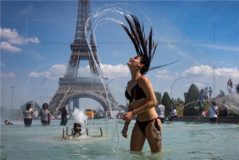 FRANCE PARIS HEATWAVE