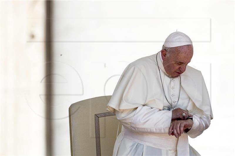 VATICAN POPE GENERAL AUDIENCE