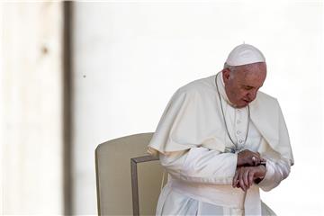 VATICAN POPE GENERAL AUDIENCE