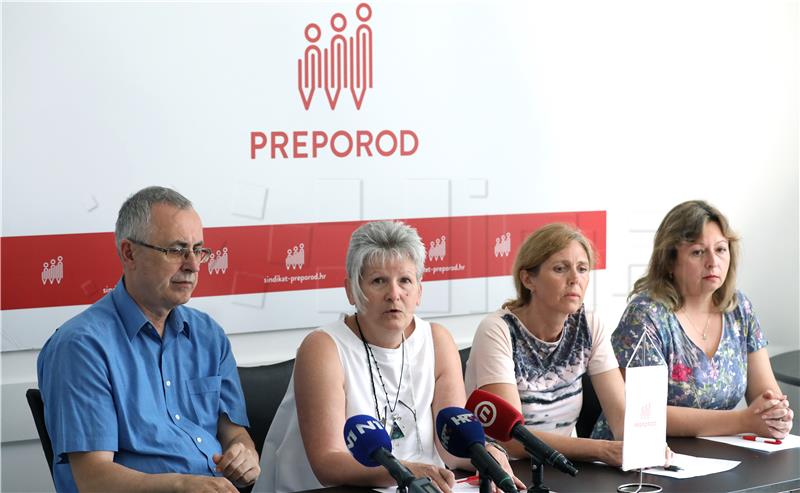 Konferencija za medije Sindikata Preporod