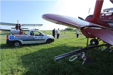 Osijek: Borba s komarcima počela zaprašivanjem iz zraka