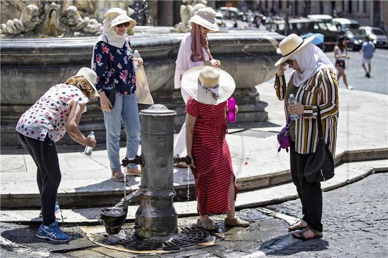 ITALY WEATHER HEAT WAVE