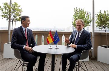 BELGIUM EU SPECIAL COUNCIL ARRIVALS